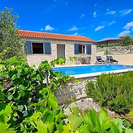 Stone House In Vineyard